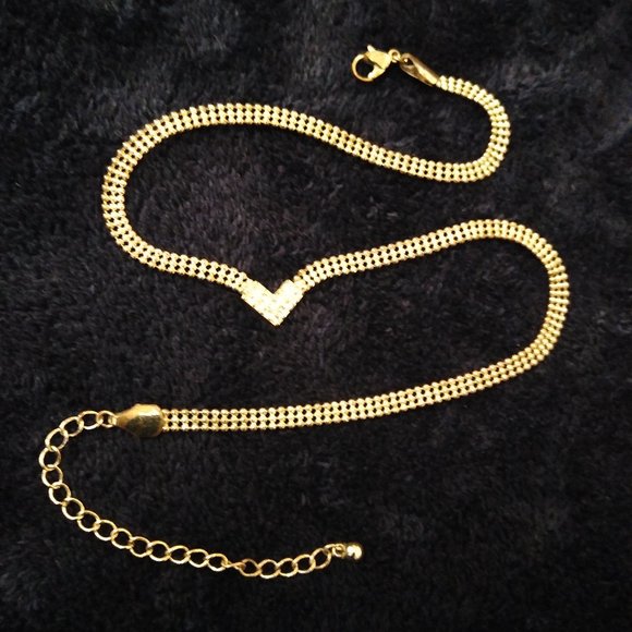 Silver-Beaded Necklace with Diamond-Studded Charm - Picture 2 of 5